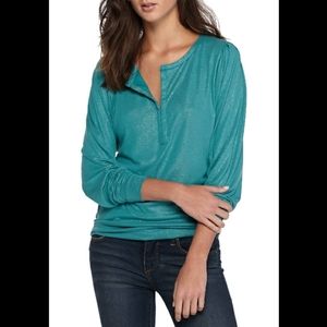 Free People Olivia Shiny Top